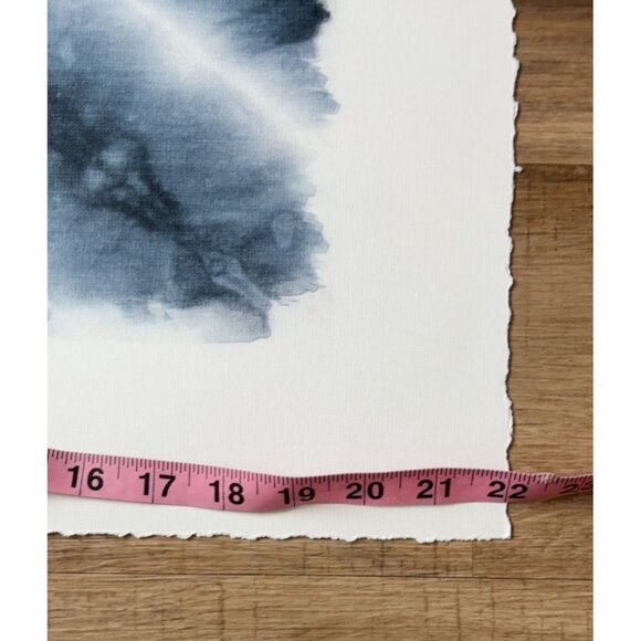 Pottery Barn Indigo Textile Print (not framed) - Picture 2 of 6